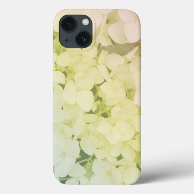  Soft Pastel Rainbow Hydrangea Case-Mate iPhone Case (Back)