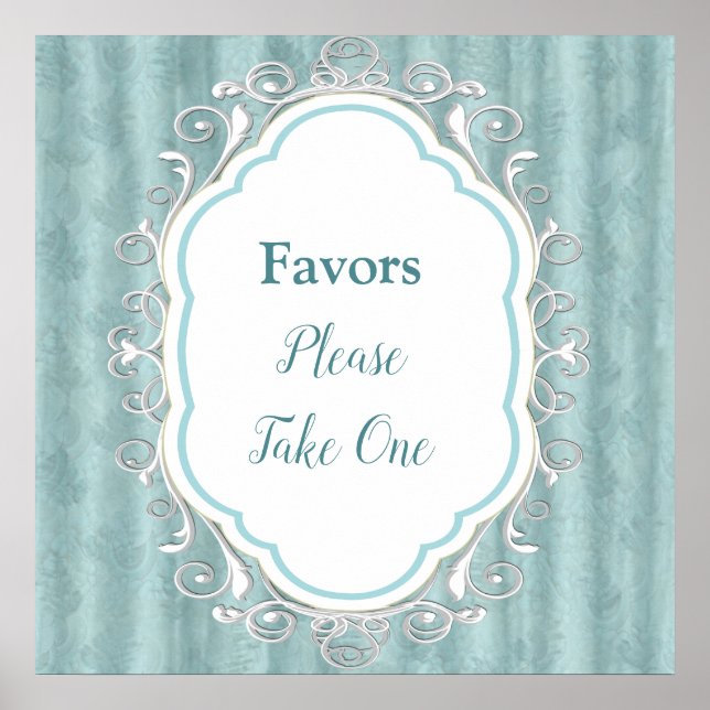 Soft Pastel Shades de Sage Green Poster (Devant)