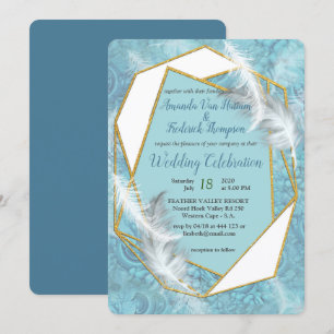 Soft Pastel Shades of Sage Green Invitation