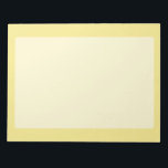 Soft pastel yellow accent decor ready to customize notepad<br><div class="desc">This custom stylish product in Soft pastel yellow accent colour background  for yourself or as a gift sure to make an impression in all occasions. Click on the "Customize it!" button to reveal tools to customize this product if you wish using a text editor and an image loader. 
 

Introducing</div>