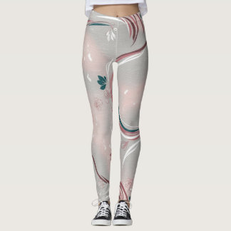 Soft pattern leggings
