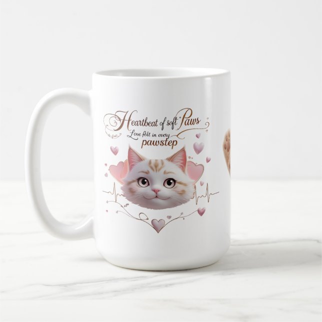 Soft Paws Symphony – 15 oz Classic Mug (Left)