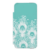 Soft peacock feathers