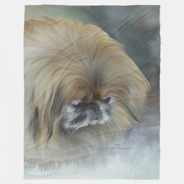 Soft Pekingese Fleece (Front)