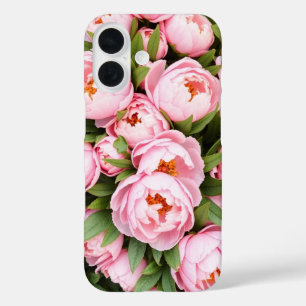 Soft Peonies iPhone 16 Case
