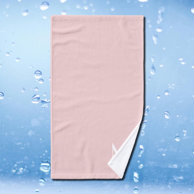 soft pink  - add monogram hand towel (Creator Uploaded)