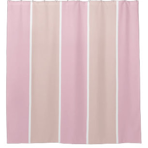 Soft Pink and Beige Vertical Stripe Pattern