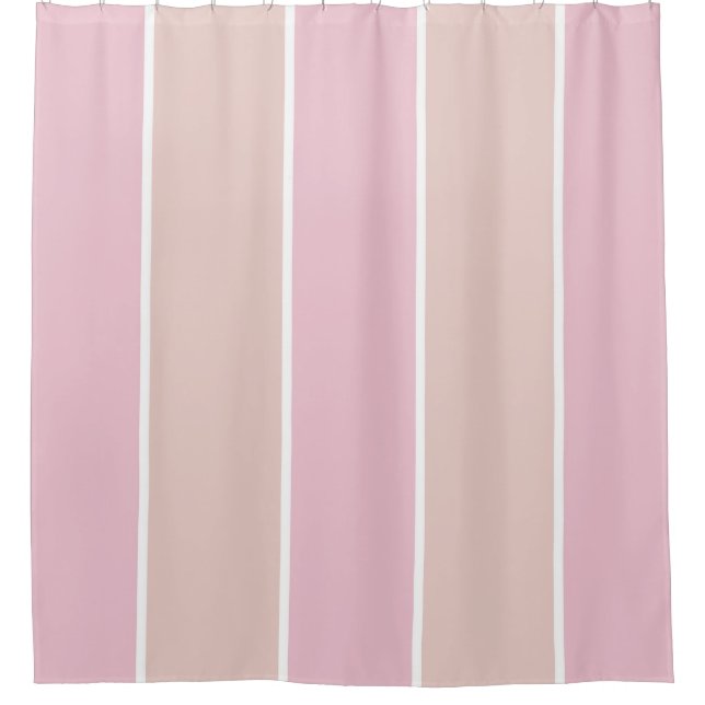 Soft Pink and Beige Vertical Stripe Pattern (Front)