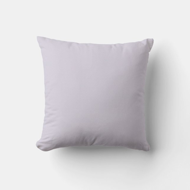 Soft Pink and Blue Scallops Throw Pillow (Front)
