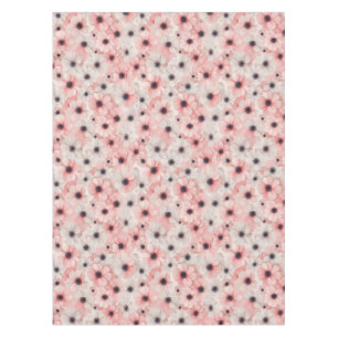Soft Pink and White Anemone Flowers Tablecloth