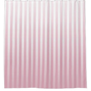 Soft Pink and White Gradated Stripes