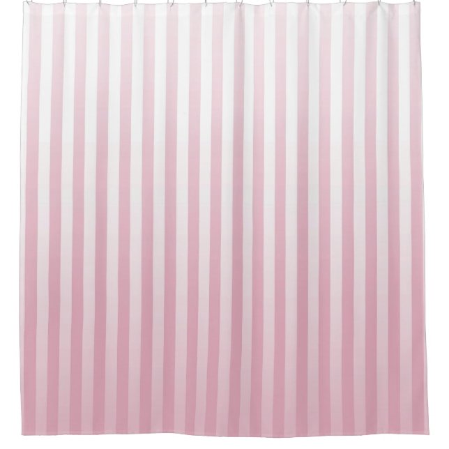 Soft Pink and White Gradated Stripes (Front)