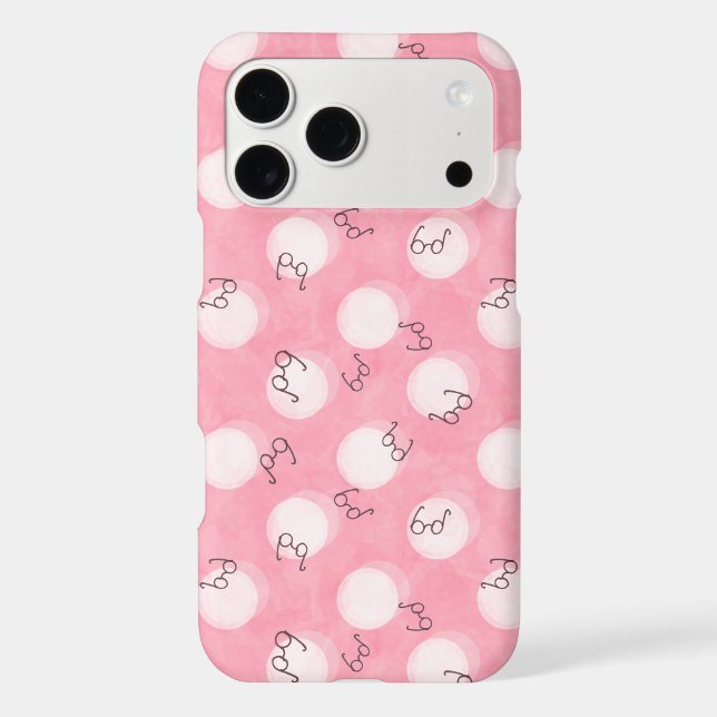 Soft Pink Cute Pattern – Minimal Aesthetic Polka (Back)