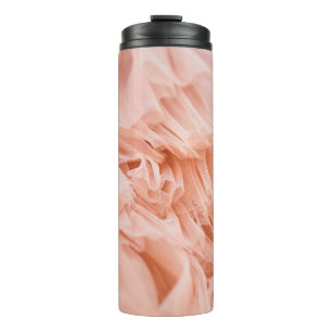 Soft pink fabric in pastel colours. Fabrics Thermal Tumbler