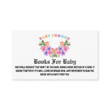 Soft Pink Floral Girl Baby Shower