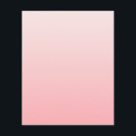 Soft pink gradient flyer<br><div class="desc">Plain soft pink color gradient.</div>