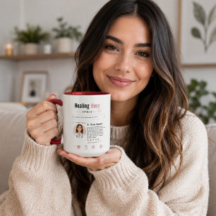 Soft Pink Healing Hero Doctor Search Profile Mug