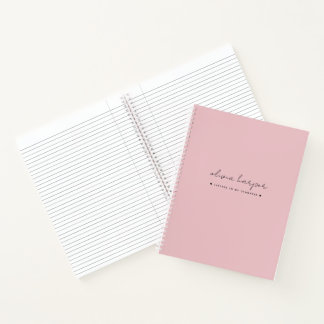 Soft Pink Letters to My Daughter Keepsake Journal