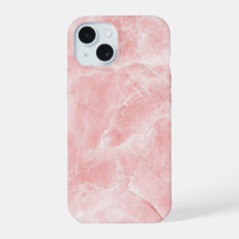 Soft Pink Marble Texture iPhone Case