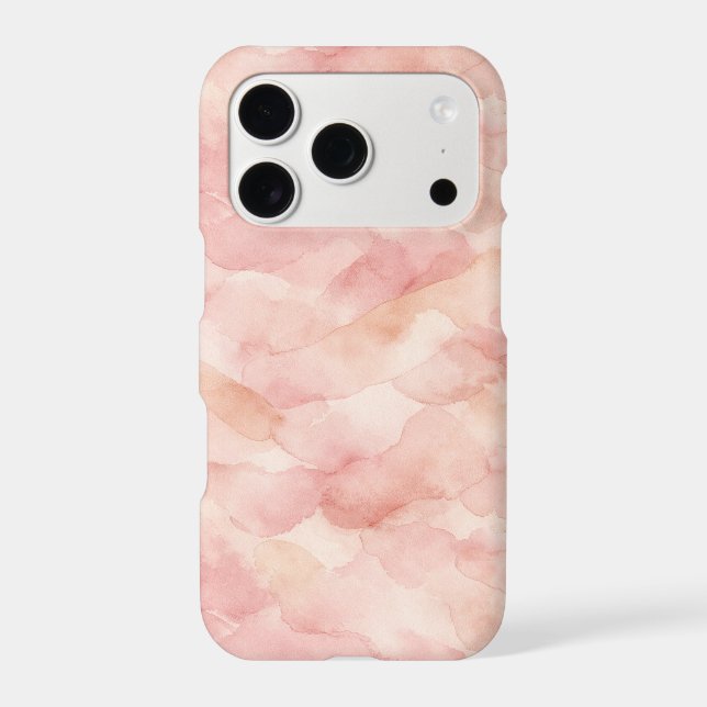 Soft Pink Modern Abstract Design Pattern (Back)