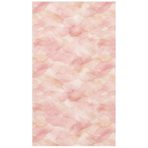 Soft Pink Modern Abstract Design Pattern Tablecloth