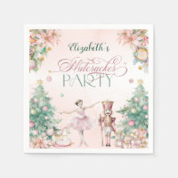 Soft Pink Nutcracker Girls Birthday Party