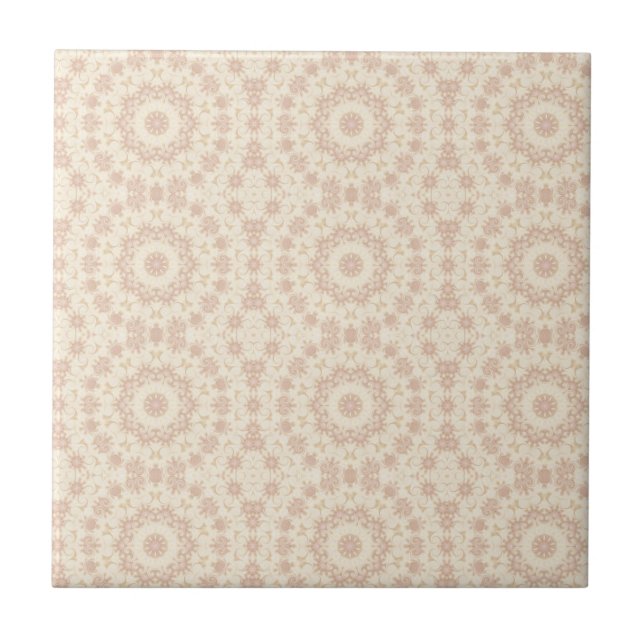 Soft pink pastel tile (Front)