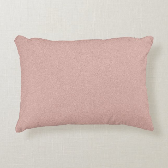 Soft Pink Sand Background Accent Pillow (Front)