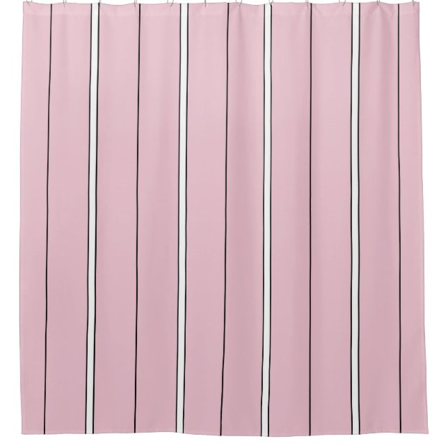Soft Pink Vertical Stripe Pattern Minimal (Front)