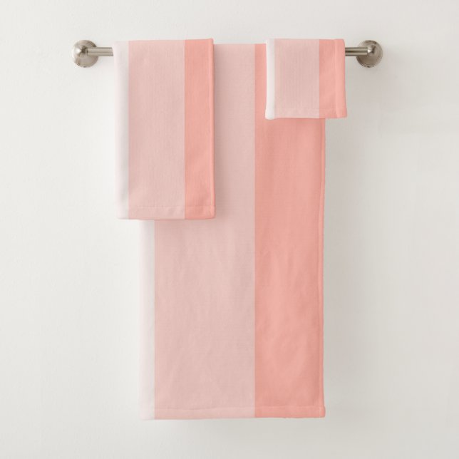 Soft Pinks Bath Towel Set (Insitu)