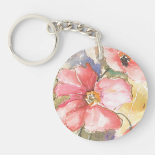 Soft Poppies I Keychain