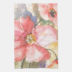 Soft Poppies I Kitchen Towel