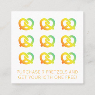 soft pretzels loyalty punch card