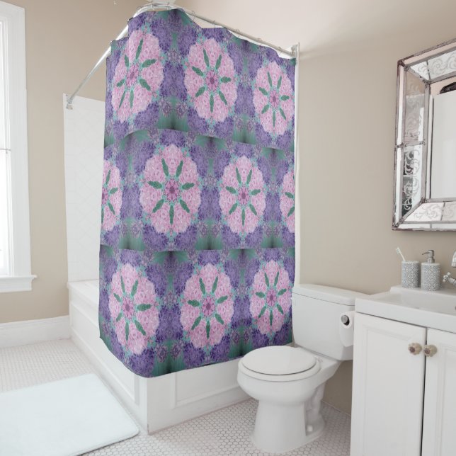 Soft Purple And Pink Hydrangea (In Situ)