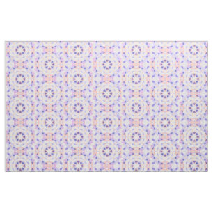 Soft Purple Pastel Pink Repeating Star Pattern Fabric