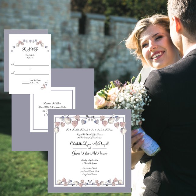 Soft Purple, Scottish Heather, Hearts Wedding (Creator Uploaded)