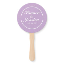 Soft Purple & White Modern Minimalist Wedding 