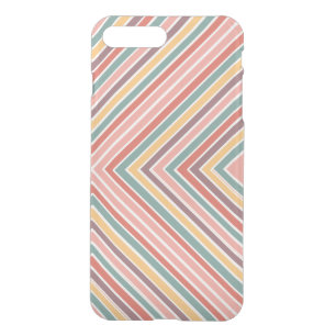 Soft Rainbow Chevron pattern iPhone 8 Plus/7 Plus Case