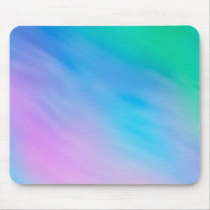 Soft Rainbow Coloured Sky Mouse Pad