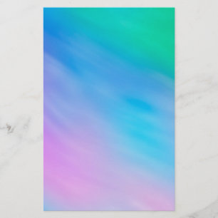 Soft Rainbow Coloured Sky Stationery