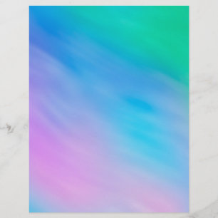 Soft Rainbow Coloured Sky Stationery