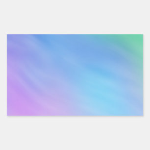 Soft Rainbow Coloured Sky Sticker