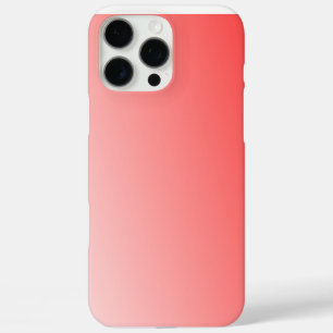 Soft Red Pink Gradient Background Minimal Abstract iPhone 16 Pro Max Case