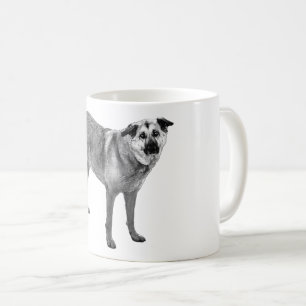 soft ridge calm, tibetan mix coffee mug