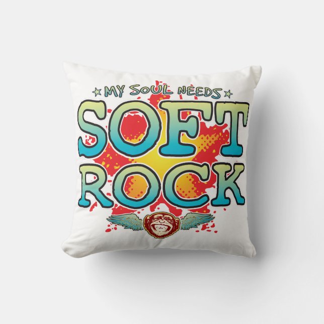 Soft Rock Soul Cushion (Front)