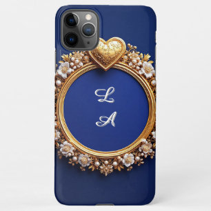 Soft Romantic Heart Glow ✨ Pearl Bead Minimal  iPhone 11Pro Max Case