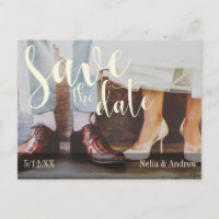 Soft Romantic Photo Typography 30 Save the Date 2b