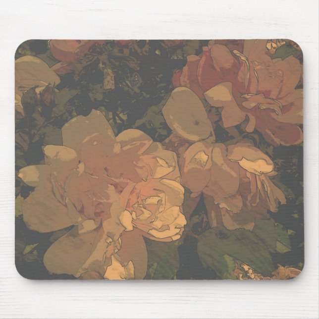 Soft Roses Mouse Pad (Front)