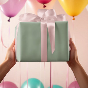 Soft Sage Wrapping Paper