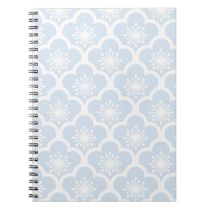 Soft Sakura Neutral - Powder Blue Notebook